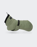 PAIKKA | Visibility Hundewinterjacke | REFLEKTIEREND | Wool Green
