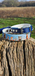 **LIMITED EDITION** TrinketyPaws™ | BioThane® wasserdichtes SIGHTHOUND Halsband®  | Mit farblich abgestimmter Leine (optional) | Forest Friends