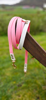 **LIMITED EDITION** TrinketyPaws™ | BioThane® wasserdichtes SIGHTHOUND Halsband®  | Mit farblich abgestimmter Leine (optional) | Pink Blossom