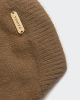 PAIKKA | Furry knit Sweater | Strickpullover | brown