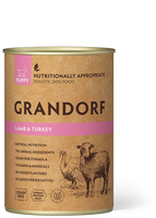 Grandorf | Nassfutter | Lamb & Turkey | Lamm und Pute | Puppy