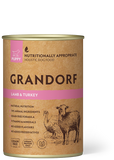 Grandorf | Nassfutter | Lamb & Turkey | Lamm und Pute | Puppy