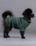 PAIKKA | Furry knit Sweater | Strickpullover | green