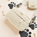 CocoPup London | Dog Walking Bag | Cord Nude