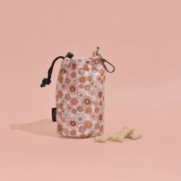 CocoPup London | Leckerliebeutel mit Kordelzug | Groovy Florals