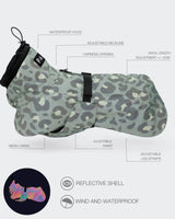 PAIKKA | VISIBILITY Rain Coat Lite | VOLLREFLEKTIERENDER Regenmantel Lite | Green Leo
