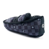 Hundespielzeug | Black Checker Chewy Vuiton Loafer