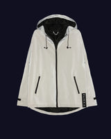 PAIKKA | Visibility Raincoat Lite for Humans Unisex | Regenjacke Lite Unisex | Taupe