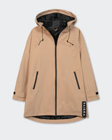 PAIKKA | Visibility Raincoat Lite for Humans Unisex | Regenjacke Lite Unisex | Taupe