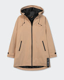 PAIKKA | Visibility Raincoat Lite for Humans Unisex | Regenjacke Lite Unisex | Taupe