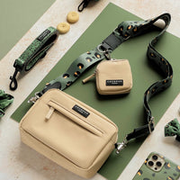 CocoPup London | Schultergurt | Khaki Leopard