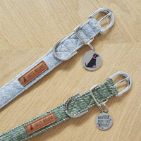 Sweet William Design | Tweed Halsband | Grey