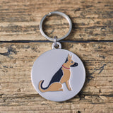 ID Tag | Namens- & Erkennungsmarke | Anhänger | Deutscher Schäferhund