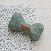 Sweet William Design | TWEED DOG BONE | GREEN