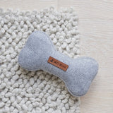 Sweet William Design | TWEED DOG BONE | GREY