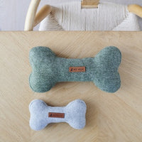 Sweet William Design | TWEED DOG BONE | GREY