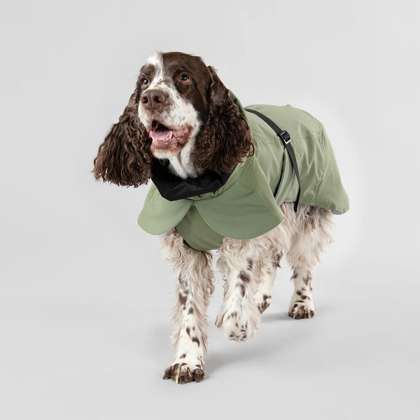 PAIKKA | Visibility Winter Jacke | Grün/Khaki | VOLLREFLEKTIEREND