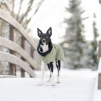 PAIKKA | Visibility Winter Jacke | Grün/Khaki | VOLLREFLEKTIEREND