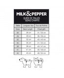 Milk&Pepper | Puffer Jacke mit Geschirr | Climber Rouge