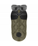 Milk&Pepper | Puffer Jacke mit Geschirr | Gustave Khaki
