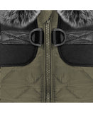 Milk&Pepper | Puffer Jacke mit Geschirr | Gustave Khaki