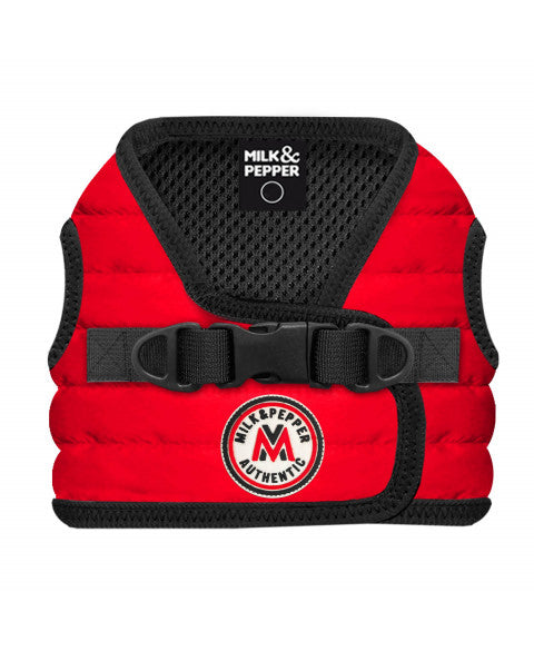 *SALE* Milk&Pepper | Step In Geschirr | Musher Red