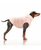 Milk&Pepper | auch für Bulldoggen | Wendbare Winter Jacke | Reversible | Louise Gris/Rose