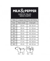 Milk&Pepper | auch für Bulldoggen | Wendbare Winter Jacke | Reversible | Louise Gris/Rose