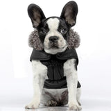 *SALE* MILK&PEPPER | Wintermantel | FJORD mit Titaniumgürtel | schwarz