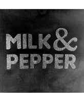 Milk&Pepper | Pullover | Velours Sweater | Bergen Noir