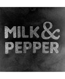 *SALE* Milk&Pepper | Pullover | Velours Sweater | Bergen Noir