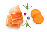 Grandorf Fresh | Adult | Frisches Lachsfilet mit Süsskartoffeln für mittlere & große Rassen