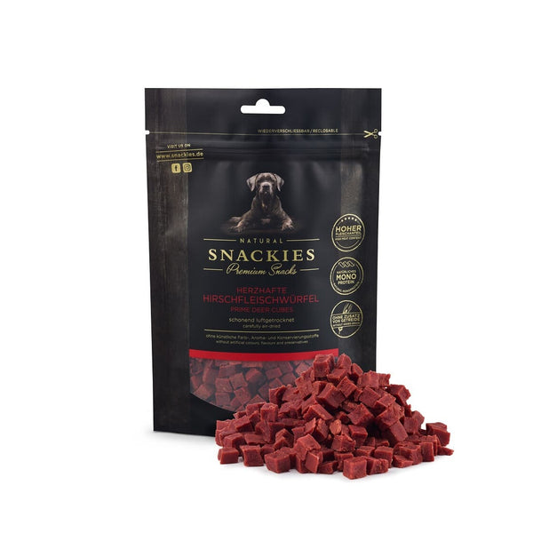 Snackies | Herzhafte Hirschfleischwürfel