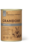 Grandorf | Nassfutter | Rabbit & Turkey | Kaninchen und Pute