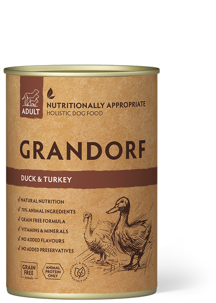 Grandorf | Nassfutter | Duck & Turkey | Ente und Pute