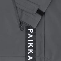 PAIKKA | Vollreflektierender Unisex Regenmantel | Black