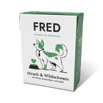 FRED | Hirsch & Wildschwein mit Hirse, Karotten & Steckrüben
