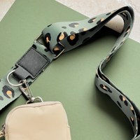 CocoPup London | Schultergurt | Khaki Leopard