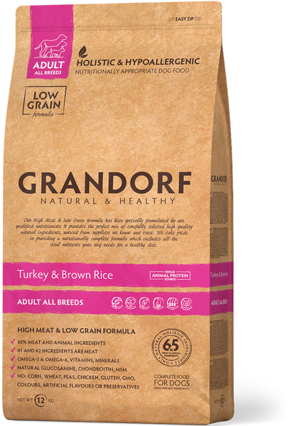 Grandorf | Adult | Turkey & Brown Rice | Pute und brauner Naturreis