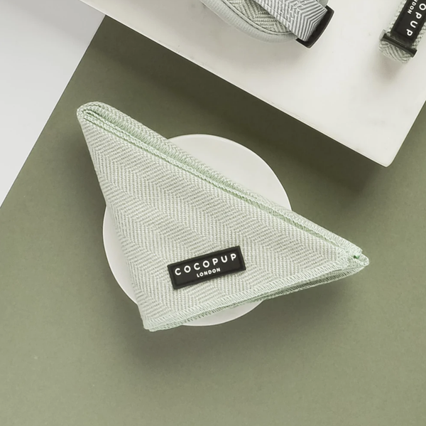 CocoPup London | Bandana | Tweed Sage