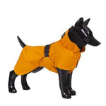 PAIKKA | Vollreflektierender Recovery Hunderegenmantel | Orange
