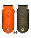 Milk&Pepper | Wende- Hundemantel | Bodywarmer | Nordik | Orange / Khaki