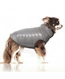 Milk&Pepper | Wende- Hundemantel | Bodywarmer | Nordik | Fuchsia / Pearl Grey